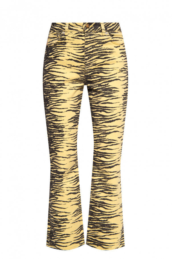 SchaferandweinerShops Niger - Jeans with animal pattern